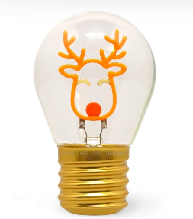 Legami Rena LED – Candeeiro de Mesa em Forma de Lâmpada