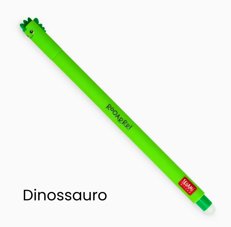 Caneta apagável Dinossauro Legami na Loja Novera.