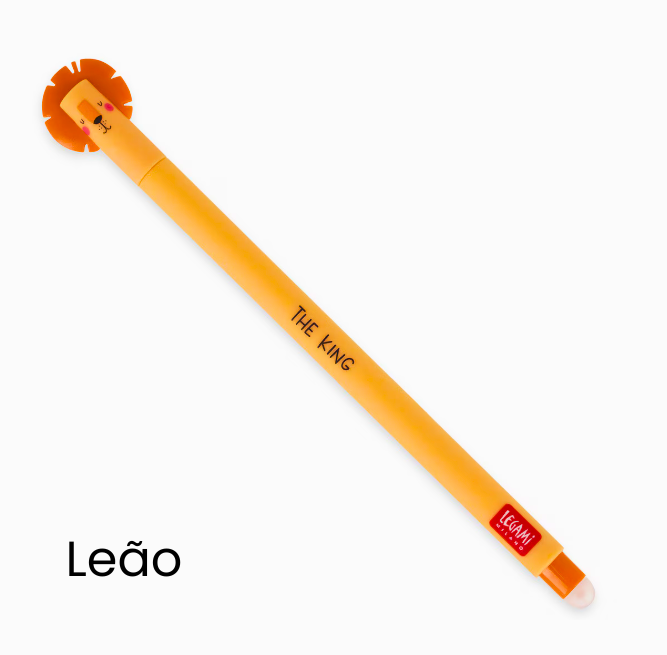 Caneta apagável Leão Legami na Loja Novera