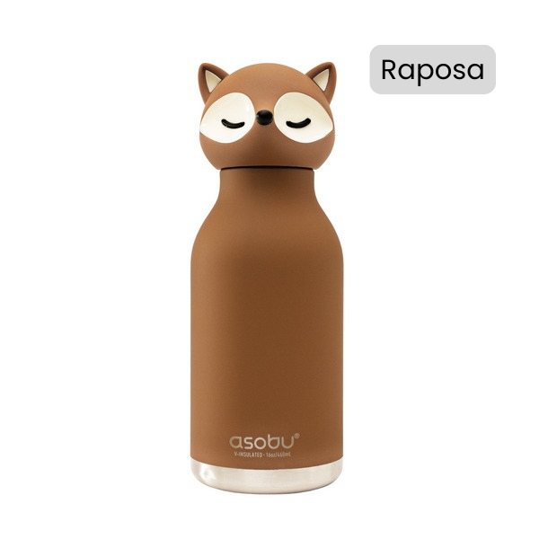Garrafa térmica Raposa 500 ml Bestie na Loja Novera