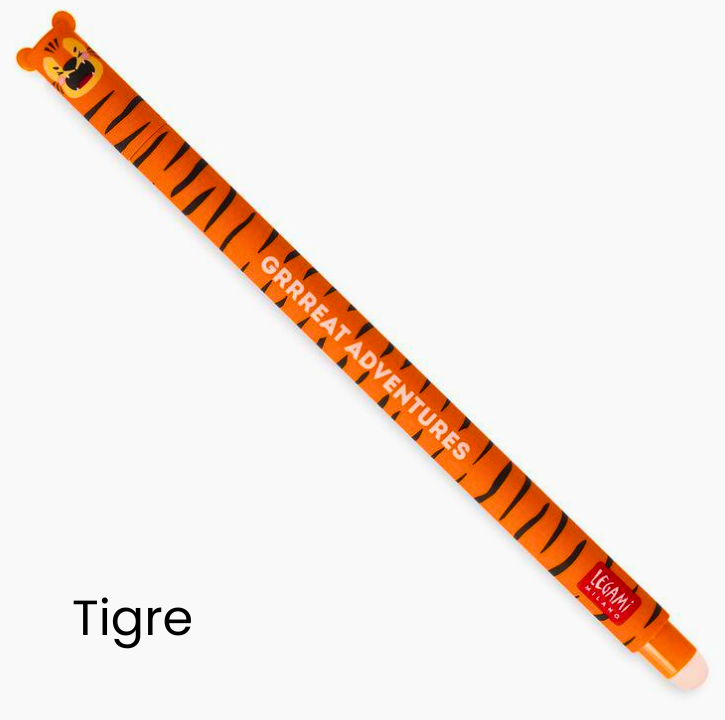 Caneta apagável Tigre Legami na Loja Novera