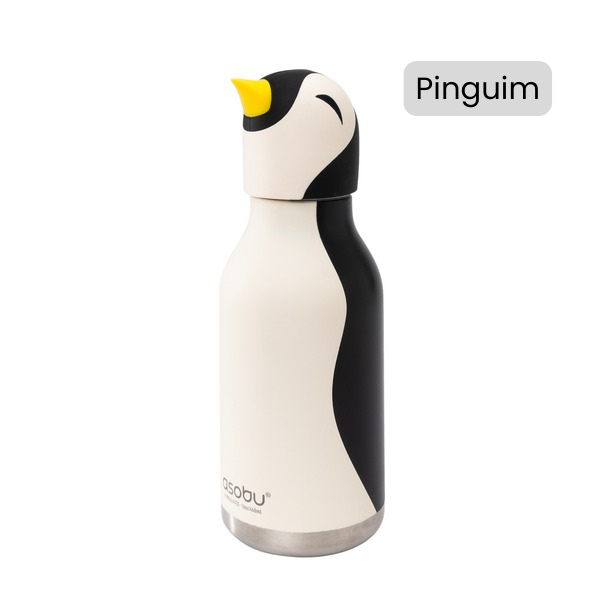 Garrafa térmica Pinguim 500 ml Bestie na Loja Novera