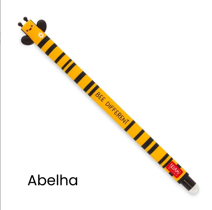 Caneta apagável Abelha Legami  na Loja Novera.