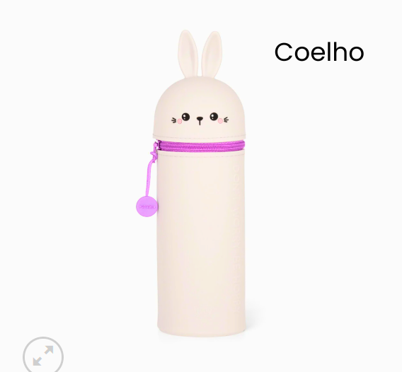 Estojo Coelho Legami Silicone
