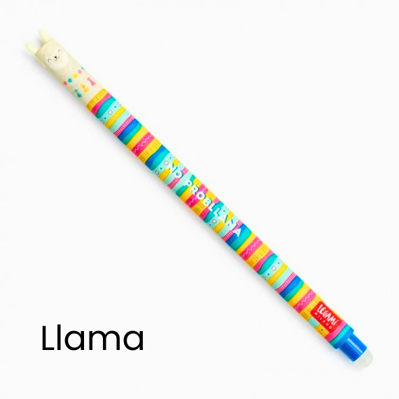 Caneta apagável Llama Legami  na Loja Novera
