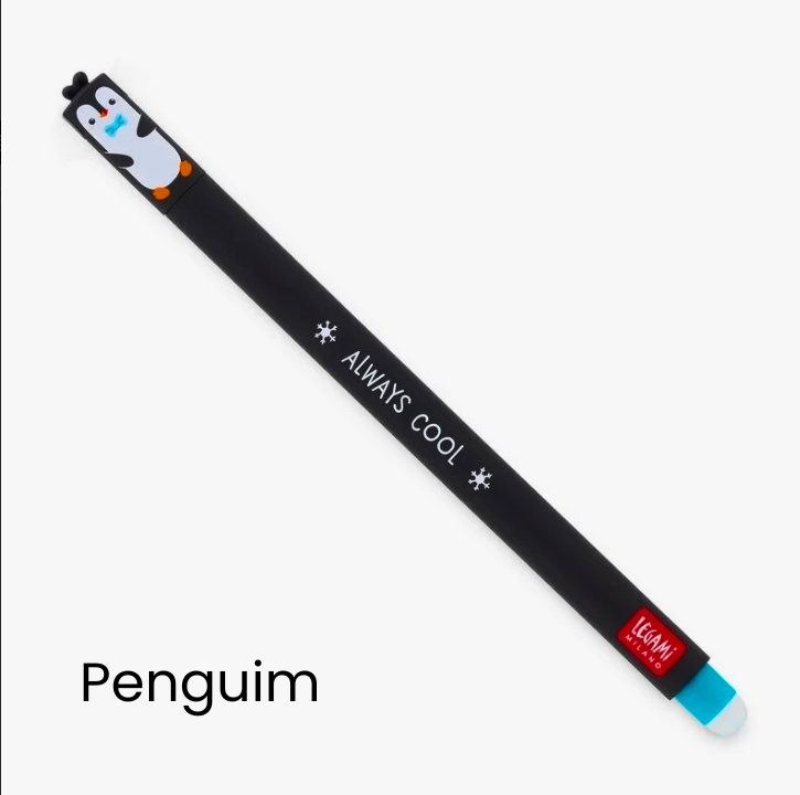 Caneta apagável Pinguim Legami  na Loja Novera